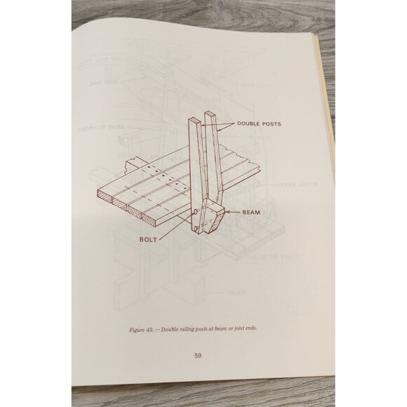 Construction Guides for Exposed Wood Decks Anderson Heebink Oviatt 1972 Building - Picture 10 of 11